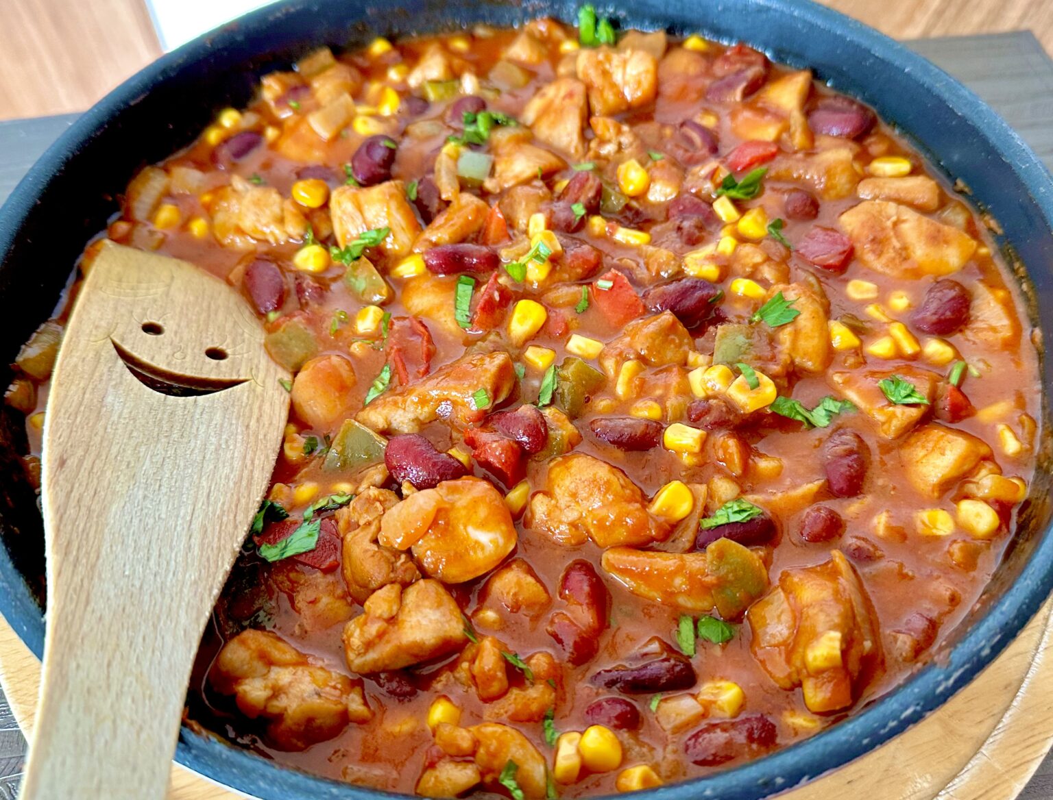 Gulasz meksykański z udek kurczaka - F68E4432 B278 4C4F AD85 84B074364FEF