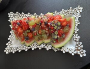 Arbuz z owocami w galaretce - pyszny deser! - 78C1CC16 C6CB 4E0F 8E52 076D2698FA7F