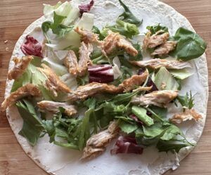 Roladki z tortilli z szarpanym kurczakiem - IMG 5297