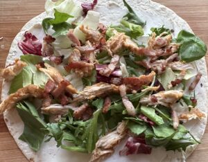 Roladki z tortilli z szarpanym kurczakiem - IMG 5298