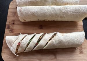 Roladki z tortilli z szarpanym kurczakiem - IMG 5303