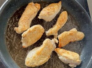 Fileciki w kremowym sosie z warzywami - IMG 5436