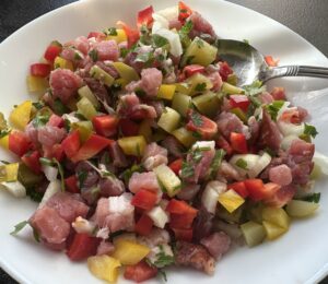 Wymieszany farsz do przepisu