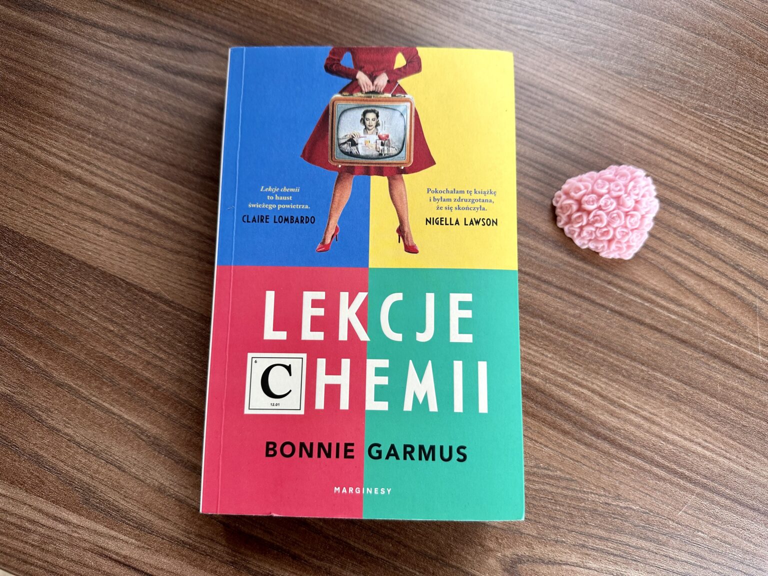 Nasze polecajki - książka „Lekcje chemii” - IMG 6002