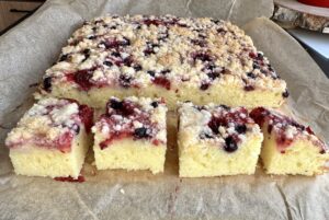 Maślankowiec z mrożonymi owocami - IMG 6480