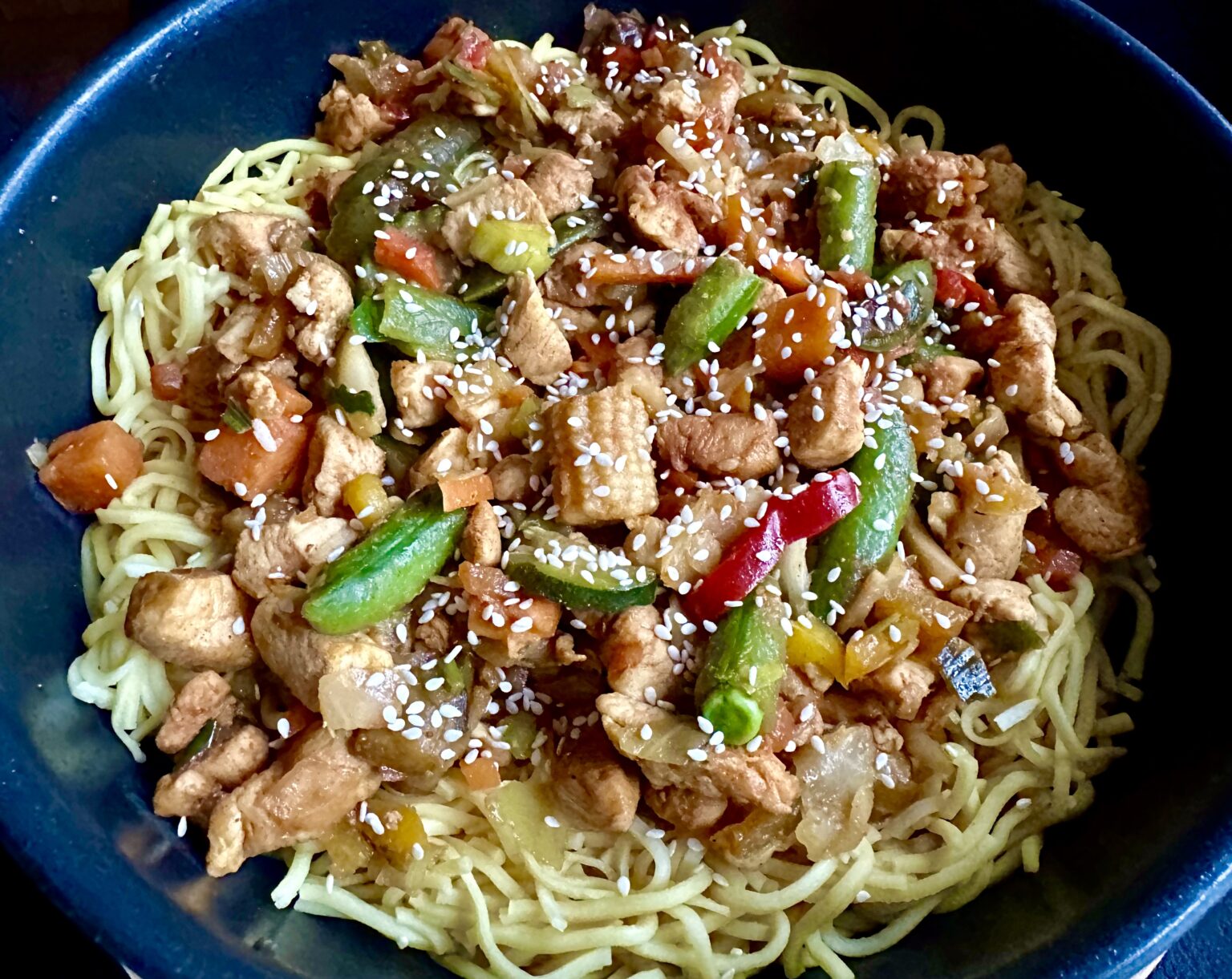 Makaron z kurczakiem po chińsku - pyszny obiad w pół godzinki! - IMG 8255