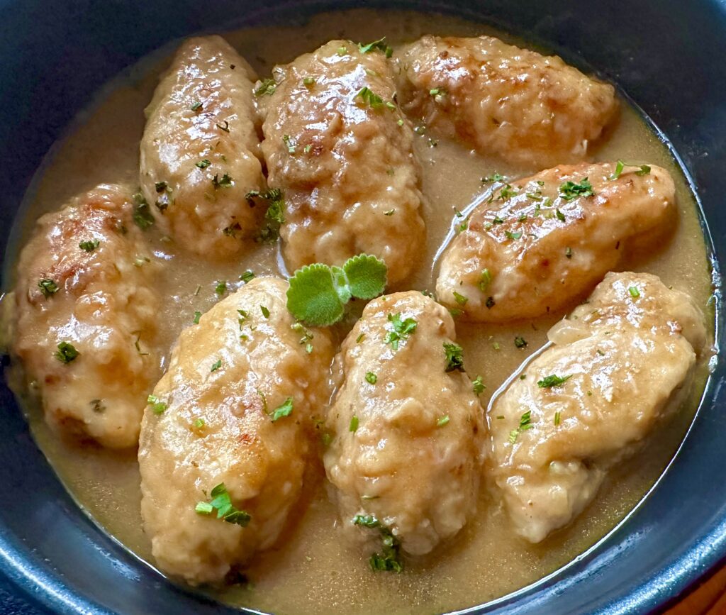 Nadziewane roladki z kurczaka