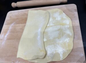 Składamy ciasto na rogale