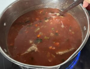 Zupa wiejska na żeberkach - IMG 0329