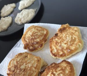 Racuszki bananowe na kefirze - IMG 1538