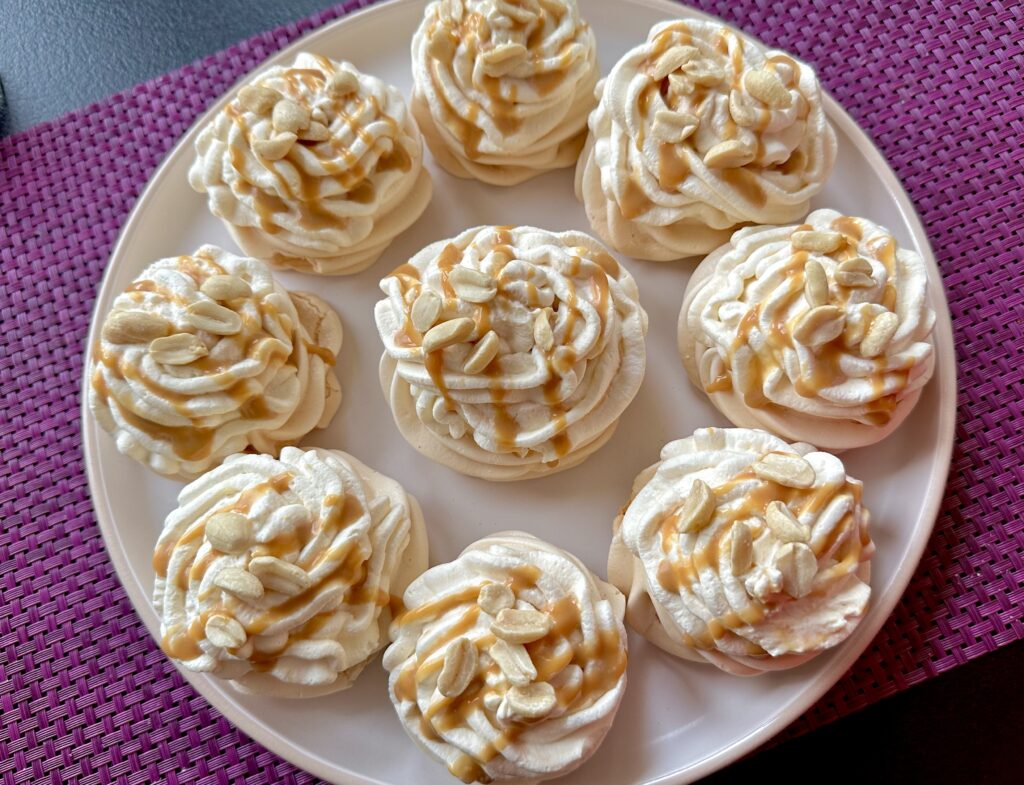 Beziki z kremem solony karmel