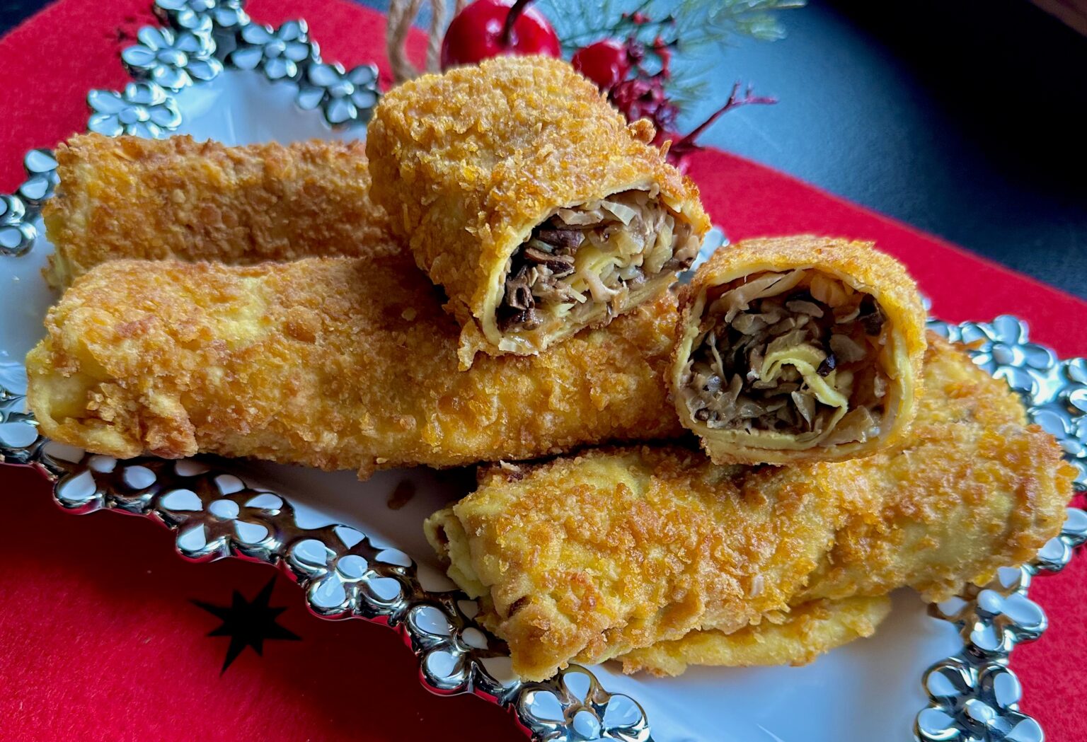 Krokiety ze słodką kapustą i grzybami - IMG 2976