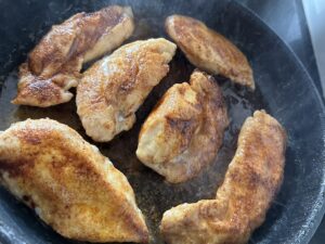 Kurczak w szklistym sosie pieczarkowym - IMG 2247