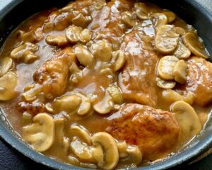 Kurczak w szklistym sosie pieczarkowym - IMG 2270