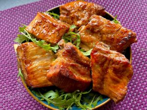 Żeberka zapiekane w ketchupie - IMG 4326