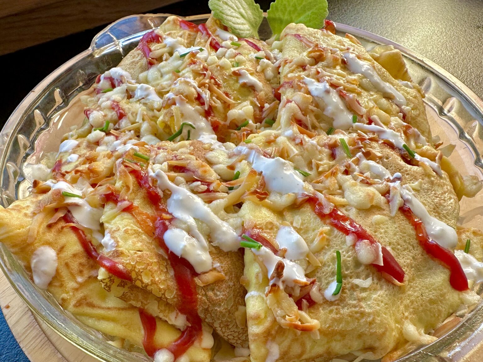 Naleśniki zapiekane z farszem bez mięsa - IMG 4478