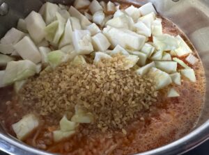 Zupa gołąbkowa z kaszą bulgur - IMG 5221