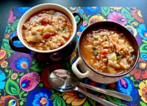 Zupa gołąbkowa z kaszą bulgur - IMG 5229