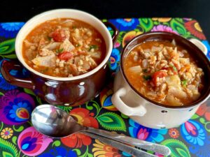 Zupa gołąbkowa z kaszą bulgur - IMG 5254