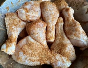 Pałki pieczone na ziemniakach - IMG 5399