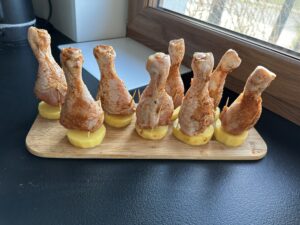 Pałki pieczone na ziemniakach - IMG 5496