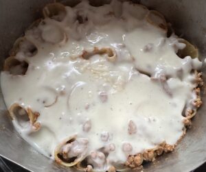 Zapiekanka cannelloni z mięsem mielonym i beszamelem - IMG 1469