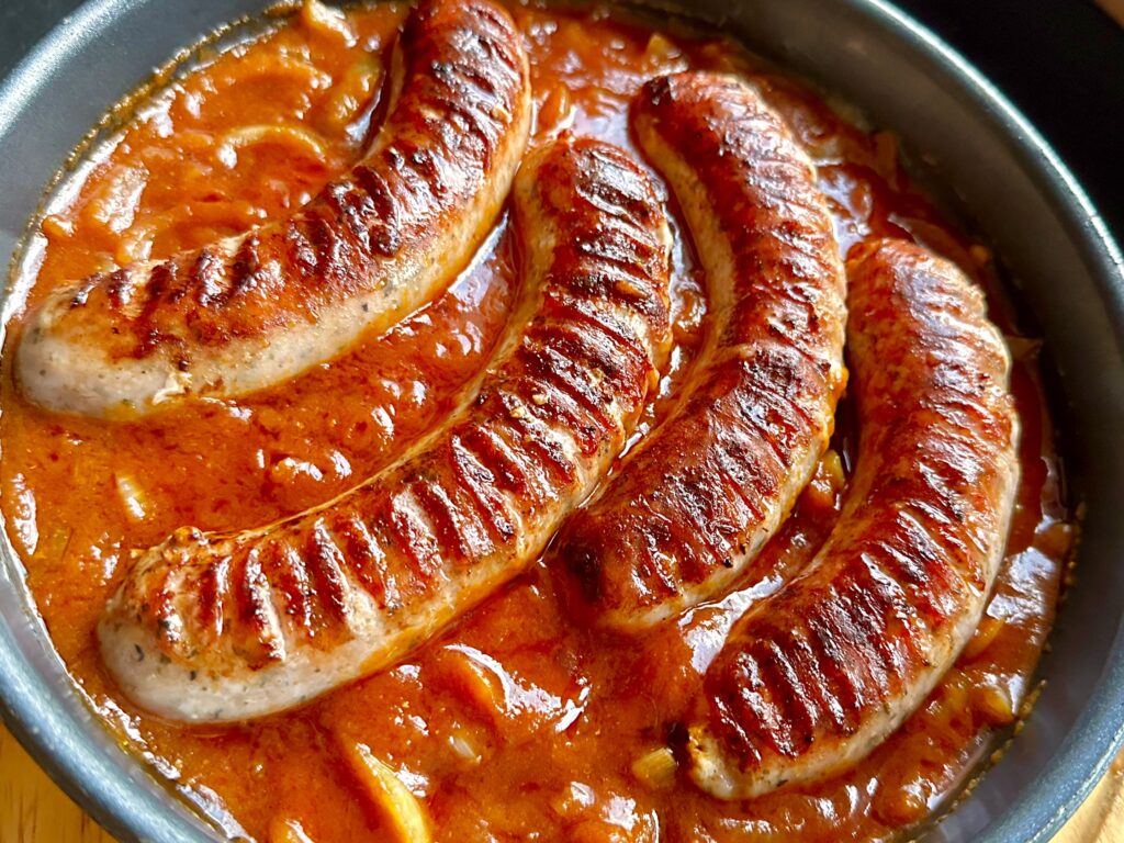 Kiełbasa w curry