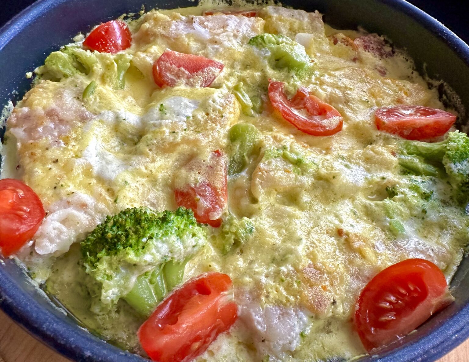 Dorsz w sosie śmietanowo-brokułowym - IMG 6400