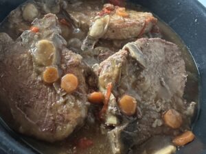 Schab z kością w pysznym sosie - IMG 6523