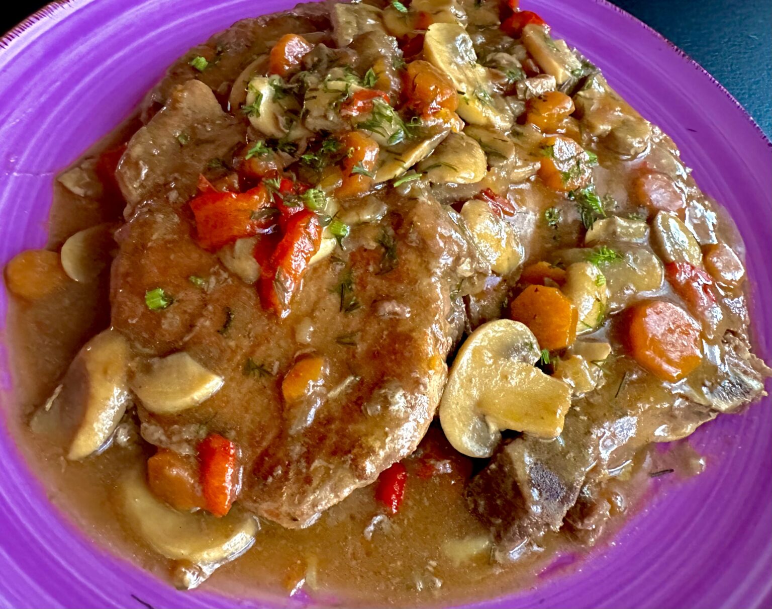 Schab z kością w pysznym sosie - IMG 6533