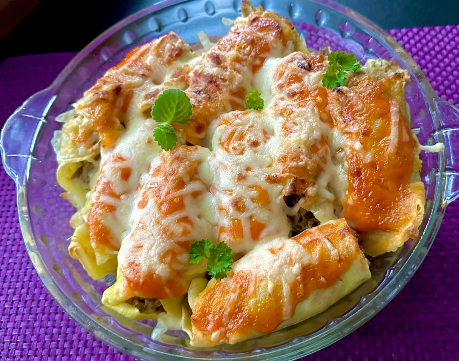 Wytrawne naleśniki zapiekane