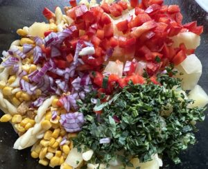 Sałatka makaronowa z kurczakiem i pysznym sosem - IMG 8251