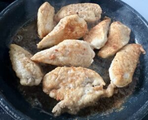 Fileciki w kremowym sosie chrzanowym - IMG 8804