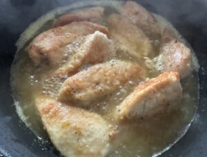 Fileciki w kremowym sosie chrzanowym - IMG 8806