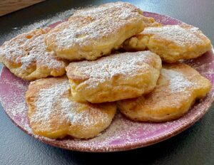 Racuszki owsiano-jogurtowe z jabłkami - IMG 0003