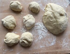 Drożdżówki z rabarbarem i budyniem - IMG 0130