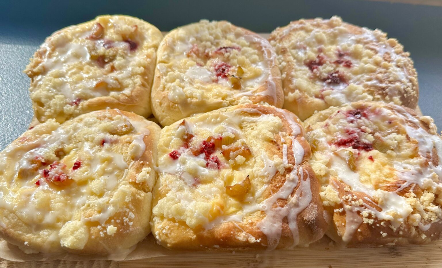 drożdżówki z budyniem