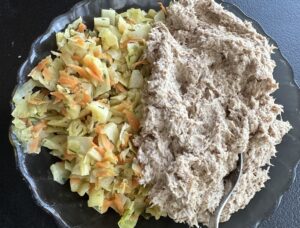 Pierogi z mięsem i młodą kapustą - IMG 0334