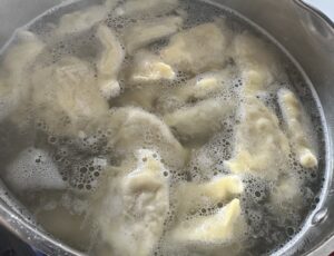 Pierogi z mięsem i młodą kapustą - IMG 0347