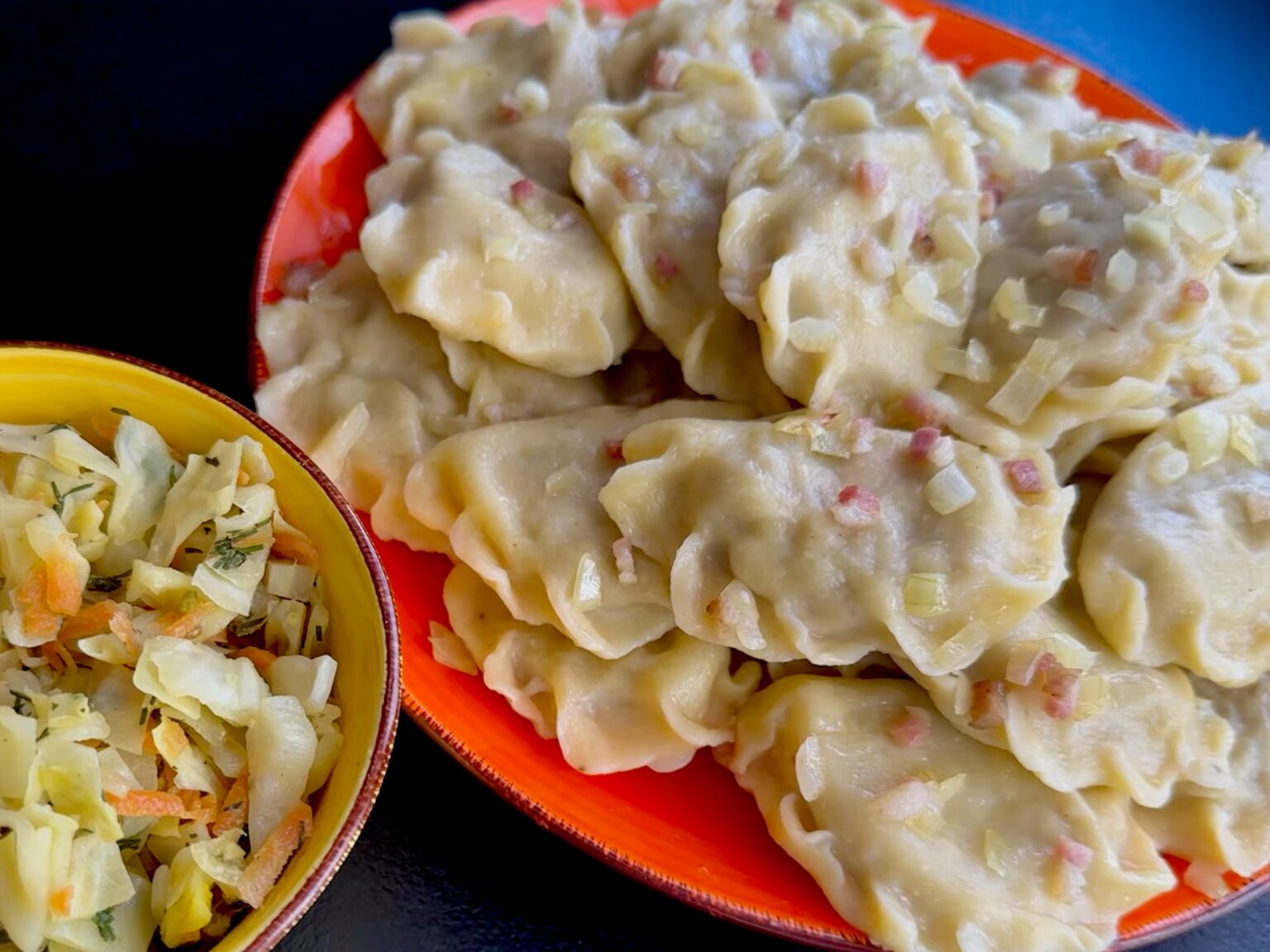 Pierogi z mięsem i młodą kapustą - IMG 0360