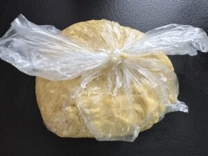 Ciasto w woreczku foliowym