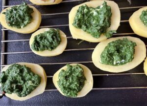 Ziemniaczki zapiekane ze szpinakiem i serem feta - IMG 5075