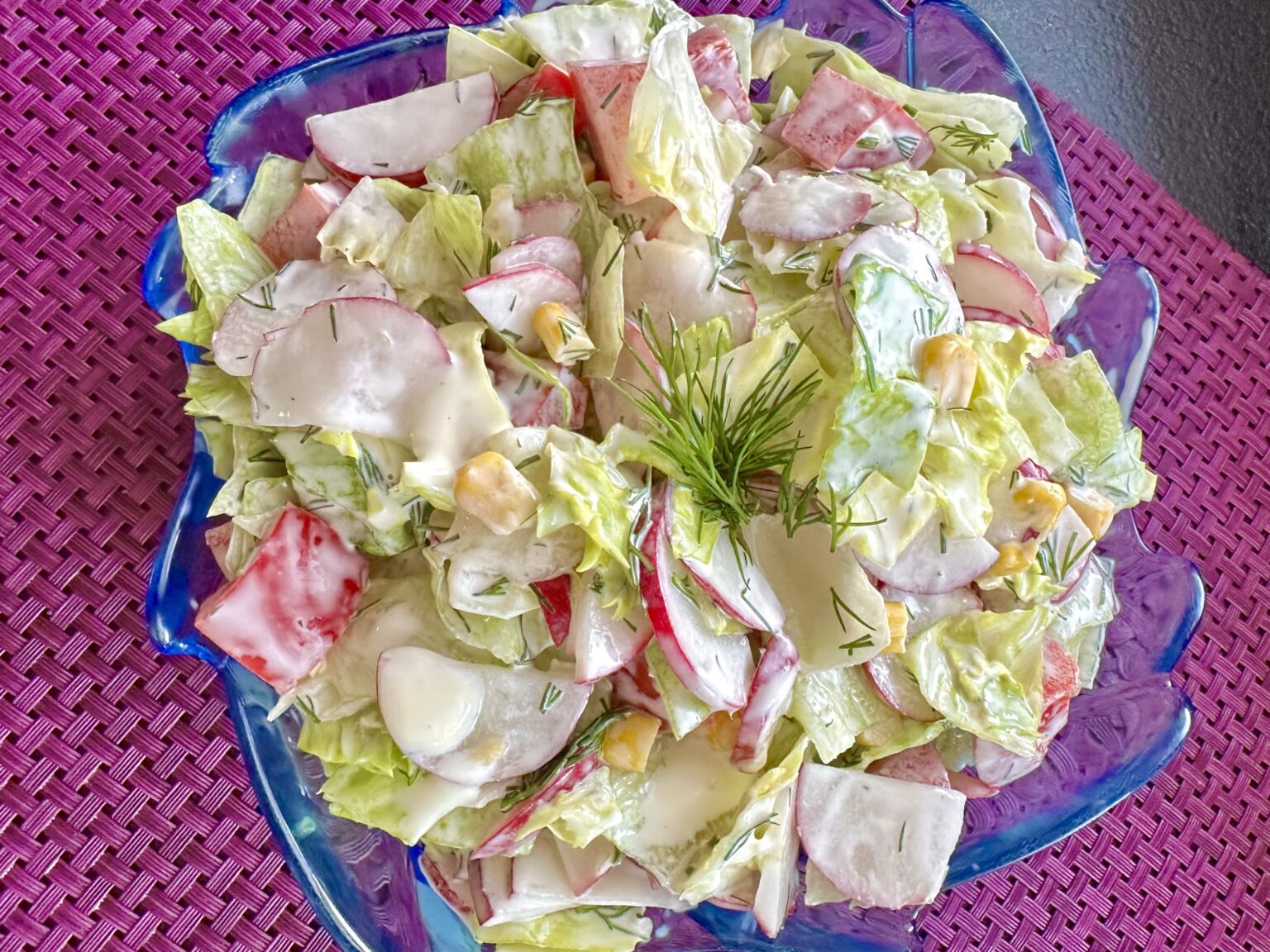 Sałatka obiadowa - IMG 0557