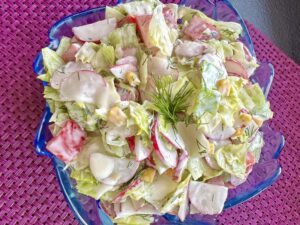 Sałatka obiadowa - IMG 0557