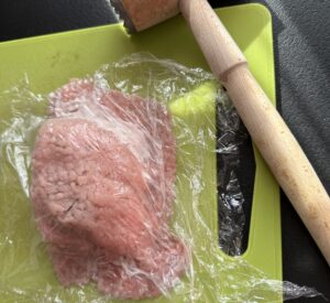 Kieszonki schabowe z pieczarkami i mozzarellą - IMG 2921