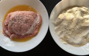 Kieszonki schabowe z pieczarkami i mozzarellą - IMG 2926