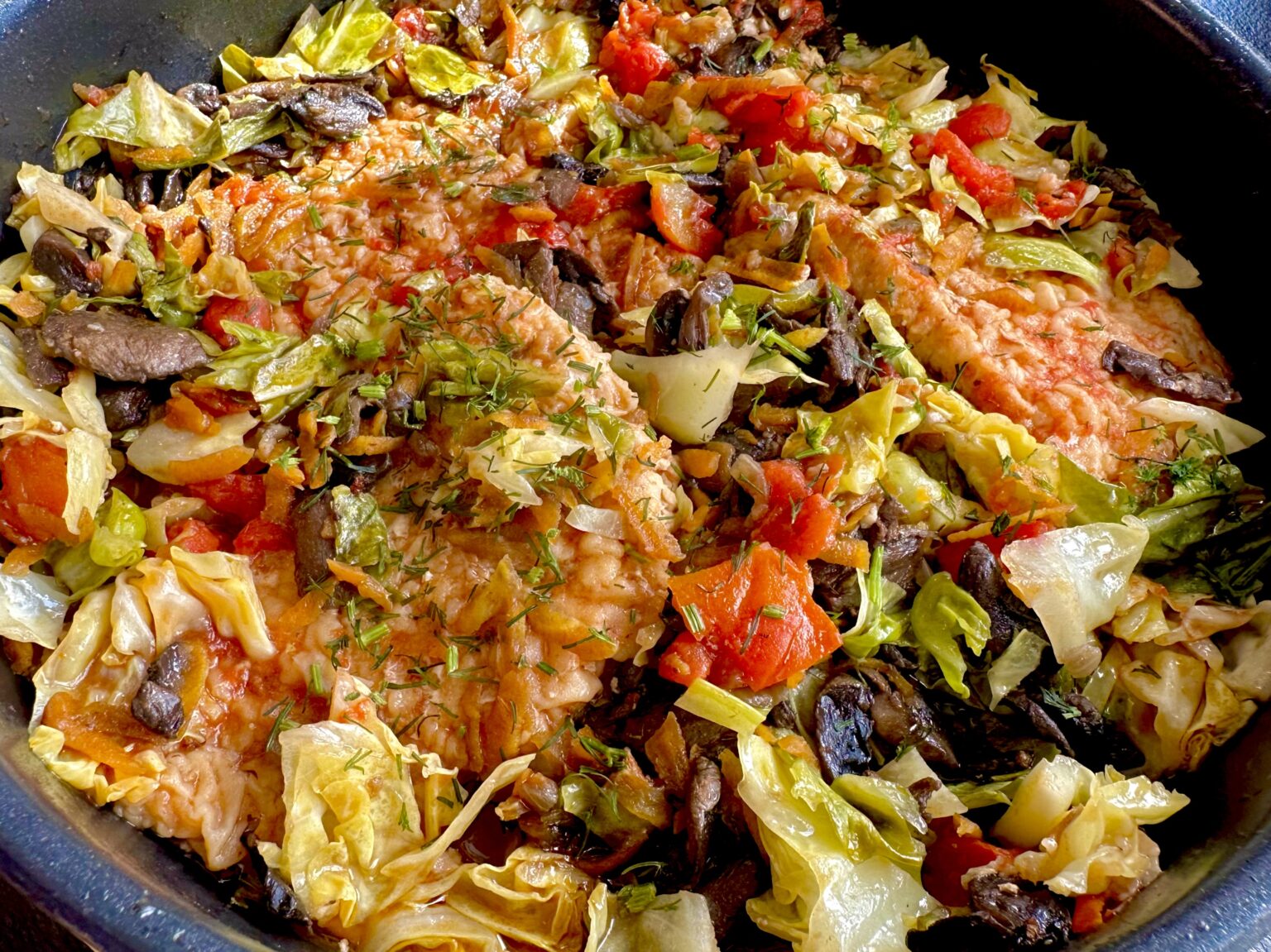 Schab duszony w młodej kapuście - IMG 2999