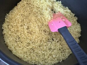 Kremowe risotto z klopsikami i cukinią - IMG 3100