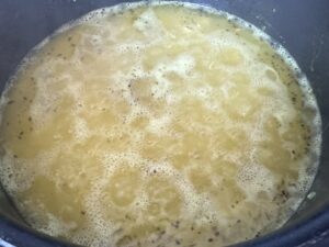 Kremowe risotto z klopsikami i cukinią - IMG 3104