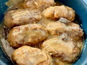 Roladki mielone z boczkiem i młodą kapustą - IMG 3370